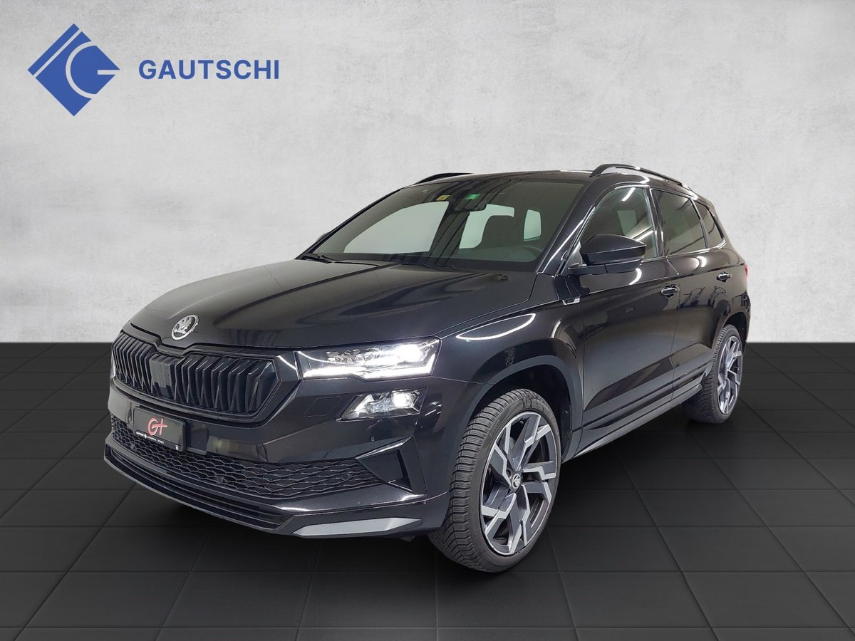 SKODA Karoq 2.0 TSI SportLine 4x4 gebraucht für CHF 33'900,