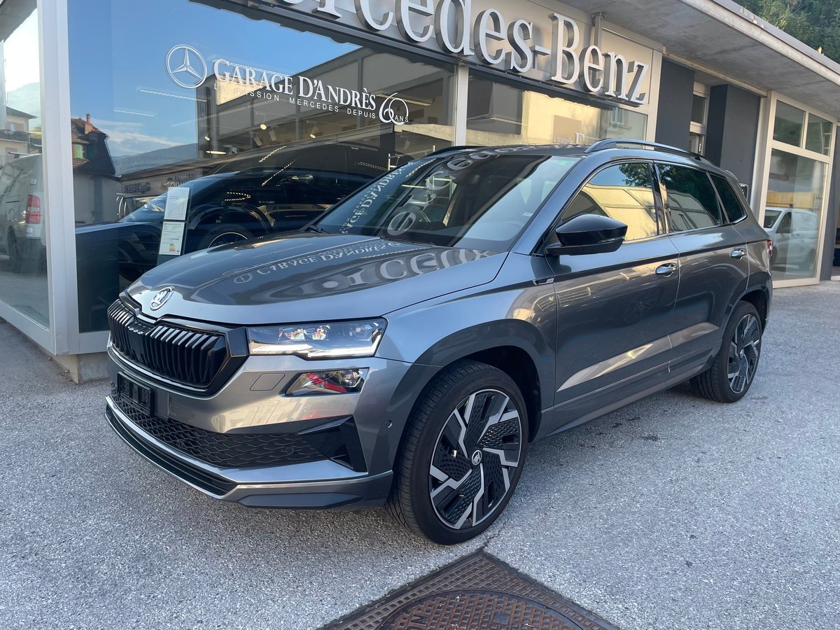 SKODA Karoq 2.0 TSI SportLine 4x4 gebraucht für CHF 42'900,