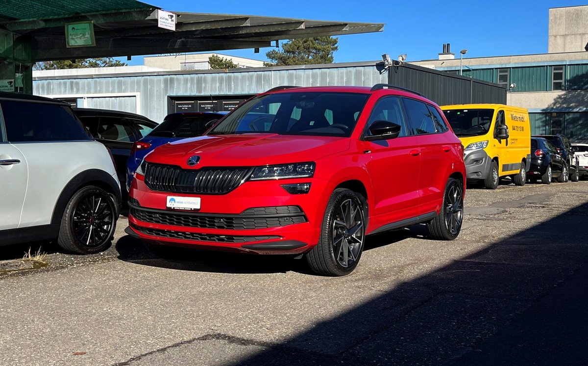 SKODA Karoq 2.0 TSI SportLine 4x4 gebraucht für CHF 21'300,