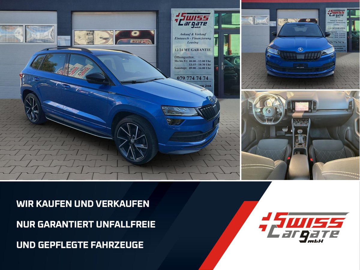 SKODA Karoq 2.0 TSI SportLine 4x4 gebraucht für CHF 31'800,