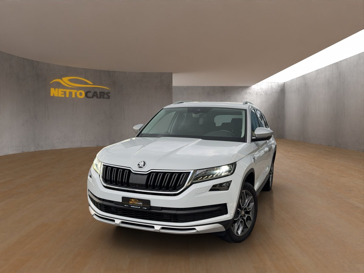 SKODA Kodiaq 2.0 TDI CR Scout 4x4 gebraucht für CHF 29'999,