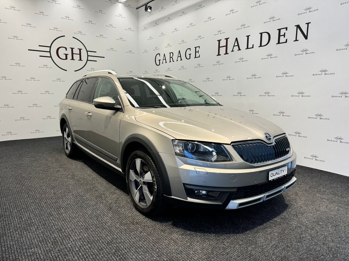 SKODA Octavia Combi 2.0 TDI Scout gebraucht für CHF 14'900,