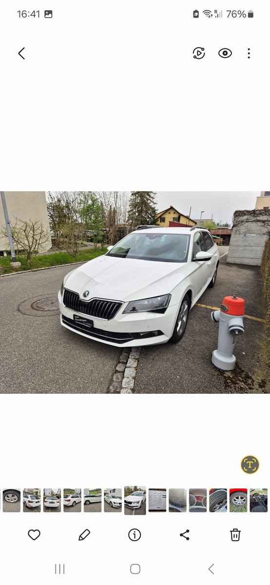 SKODA Superb Combi 2.0 TDi Ambitio gebraucht für CHF 17'900,