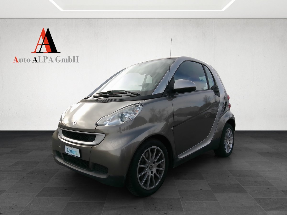 SMART fortwo passion mhd softouch gebraucht für CHF 4'900,