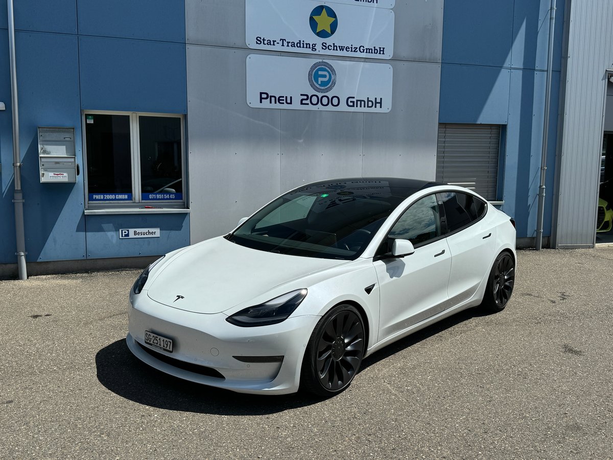 TESLA Model 3 Performance Dual Mot gebraucht für CHF 39'890,