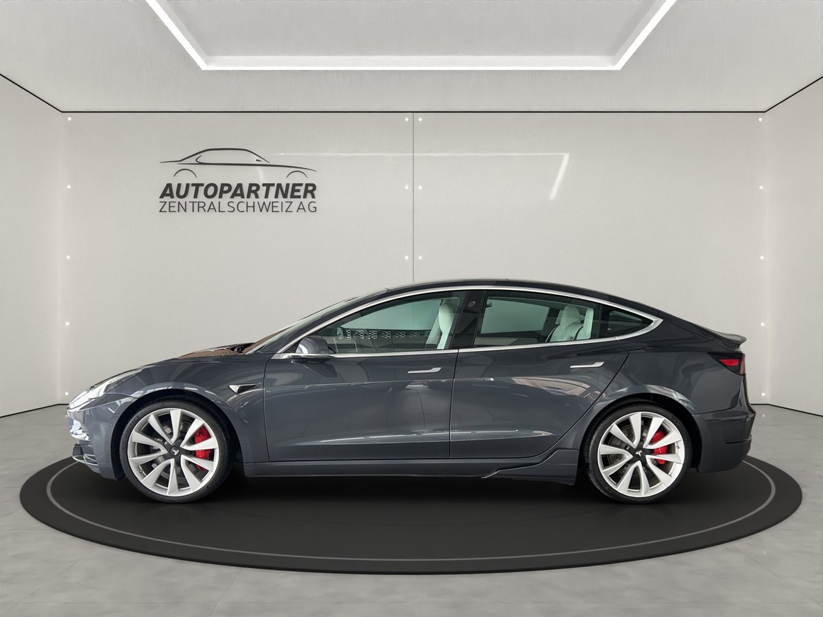 TESLA Model 3 Performance Dual Mot gebraucht für CHF 28'900,