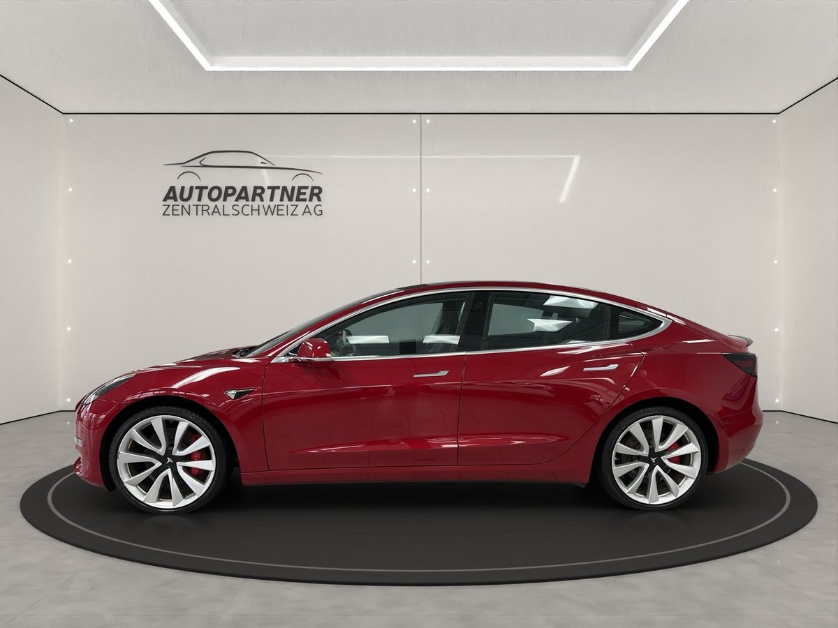 TESLA Model 3 Performance Dual Mot gebraucht für CHF 24'900,