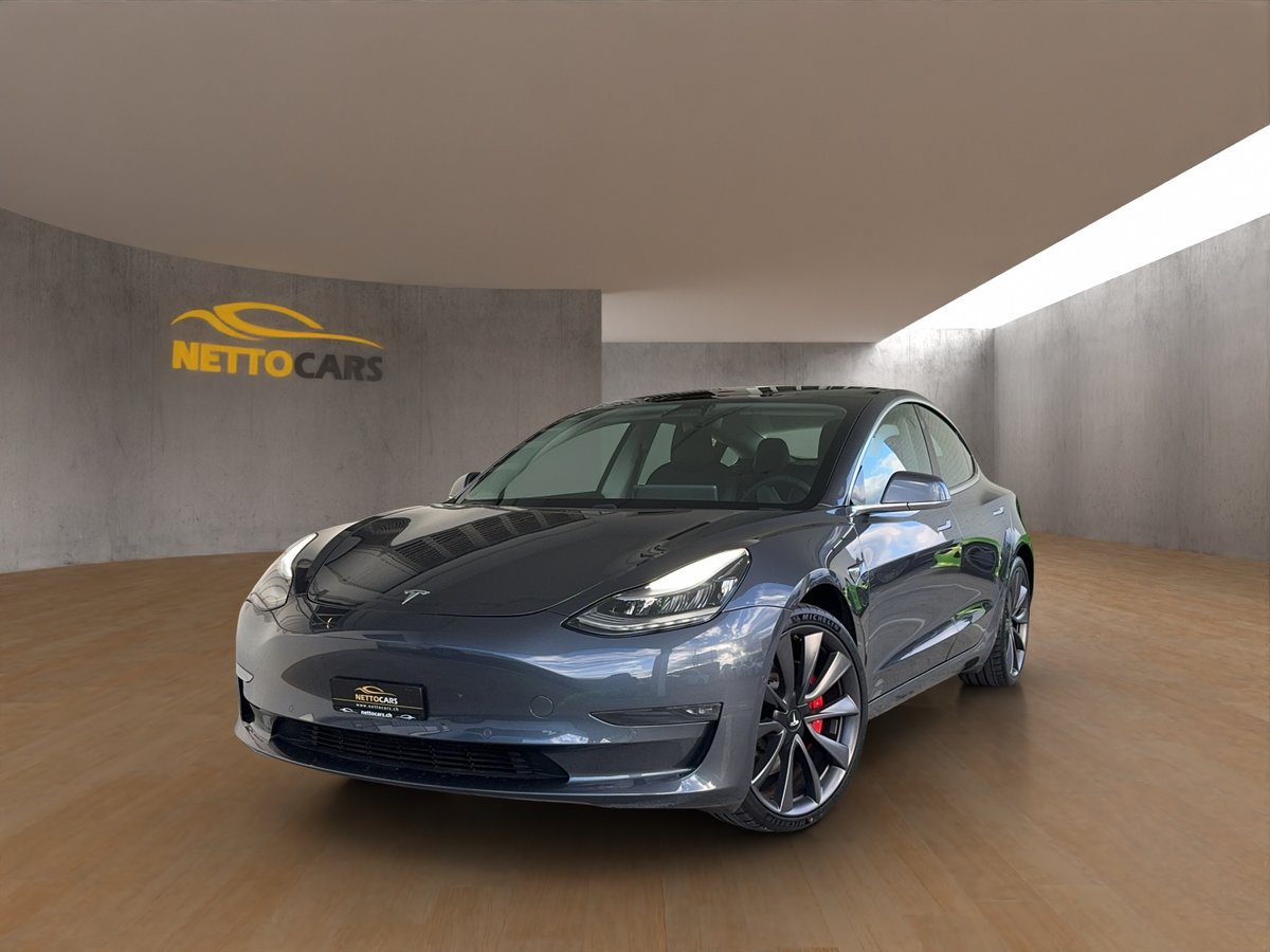 TESLA Model 3 Performance Dual Mot gebraucht für CHF 28'999,