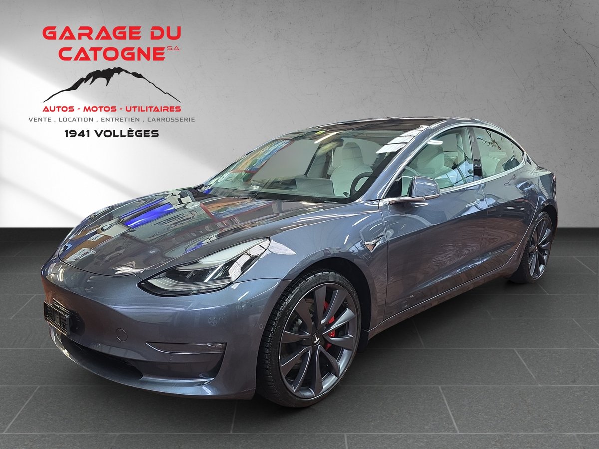 TESLA Model 3 Performance Dual Mot gebraucht für CHF 29'000,