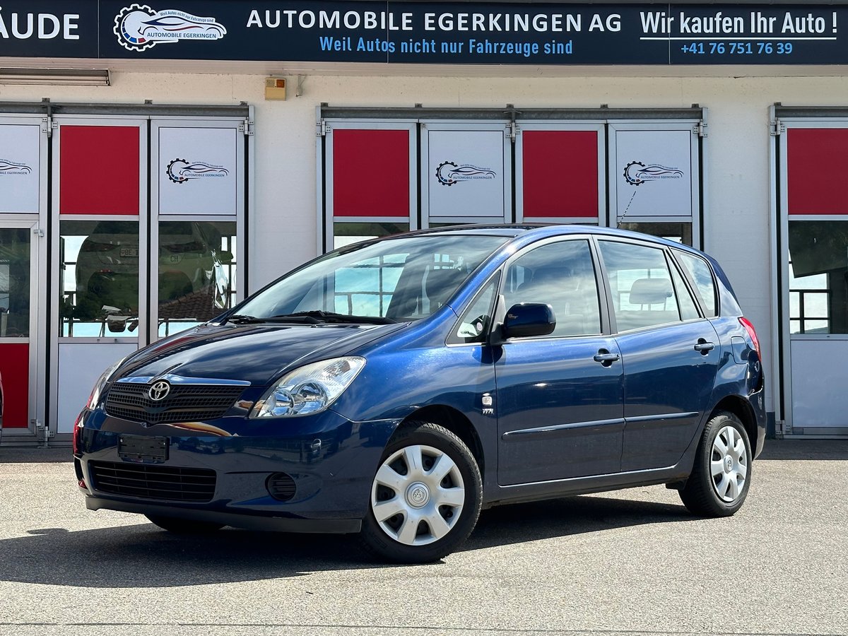 TOYOTA Corolla Verso 1.6 Linea Sol gebraucht für CHF 1'990,