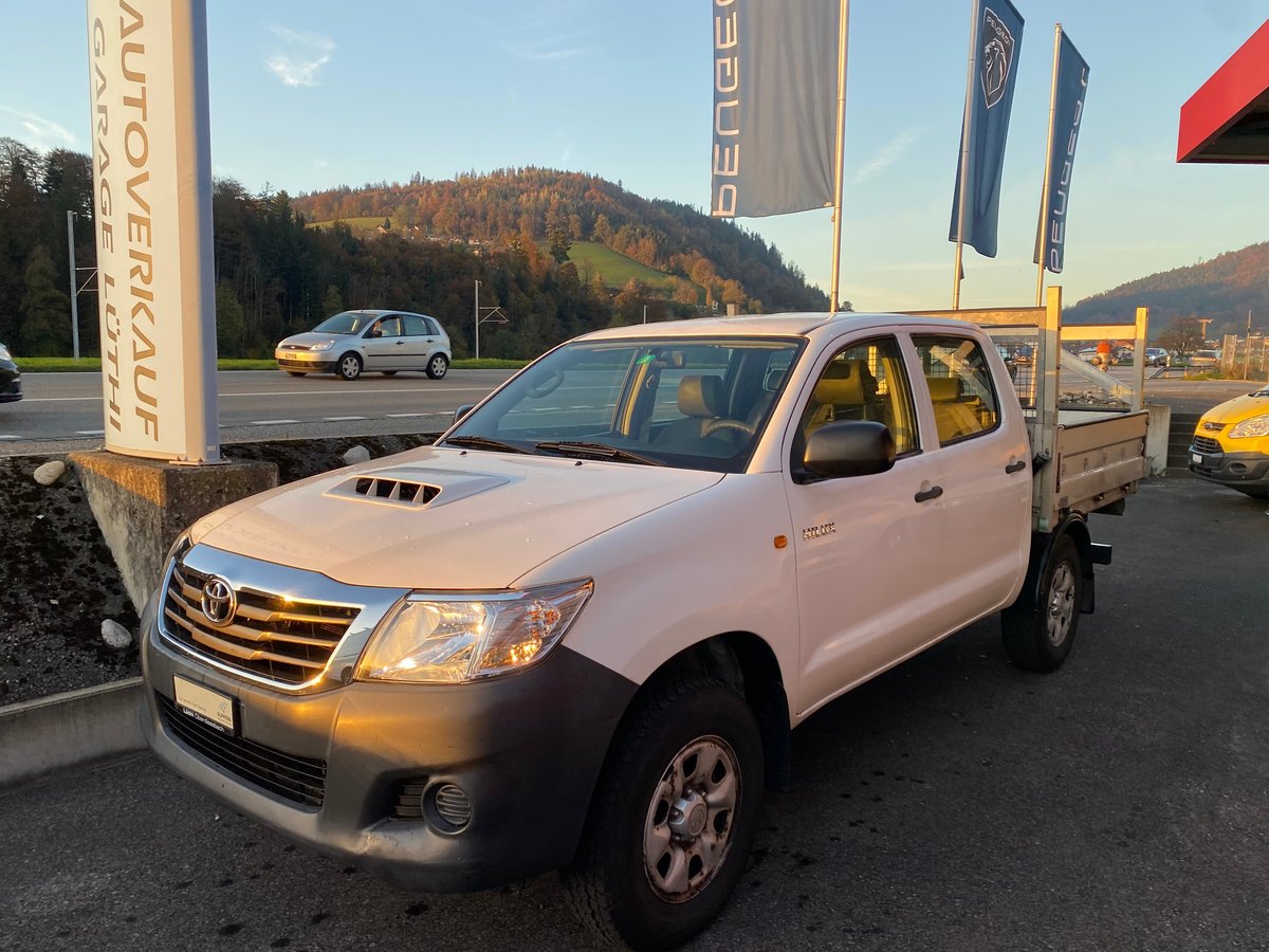 TOYOTA Hilux 2.5D 4WD Double Alubr gebraucht für CHF 17'800,