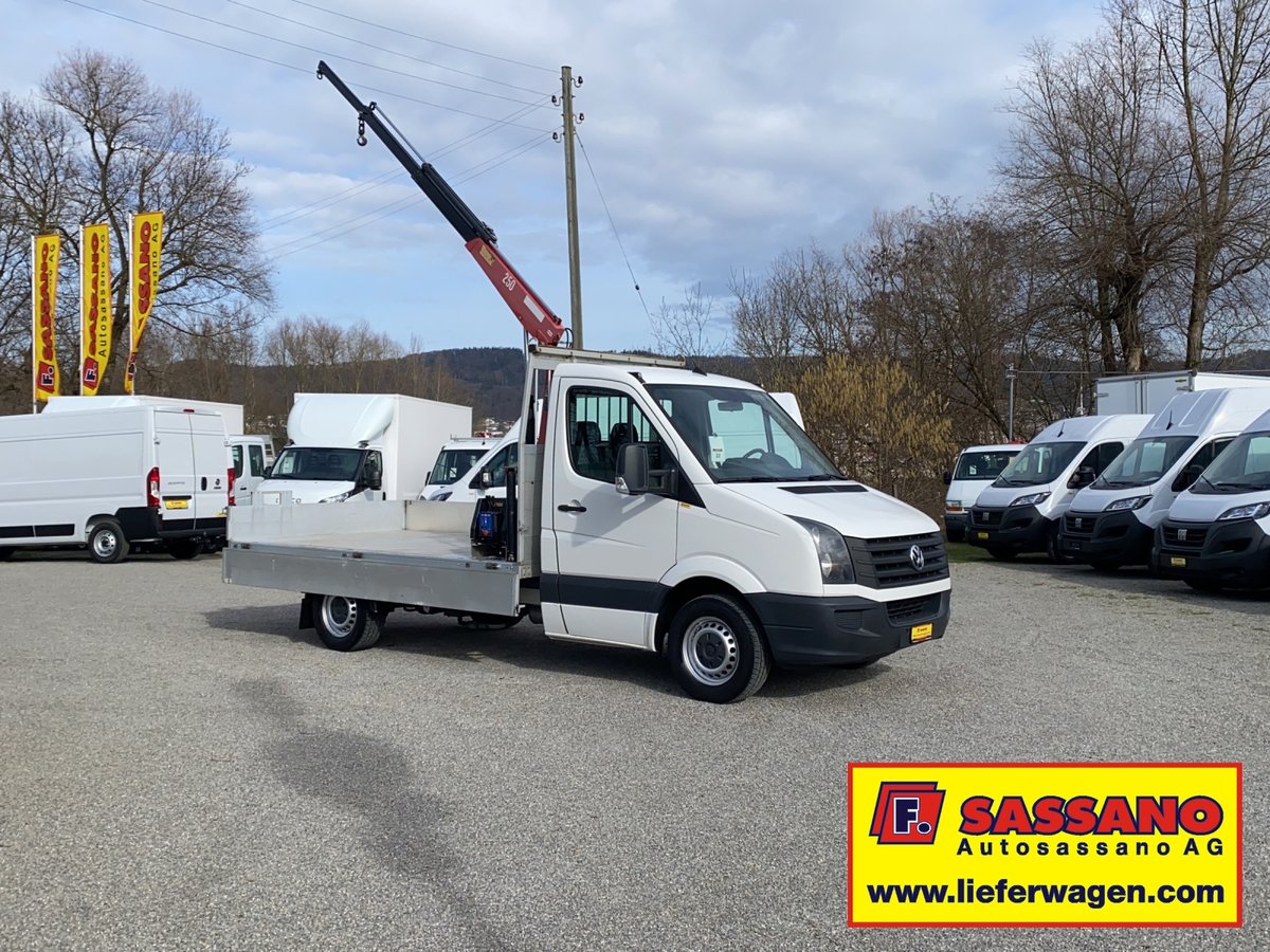 VW Crafter 35 2.0 TDI Brücke mit L gebraucht für CHF 33'900,