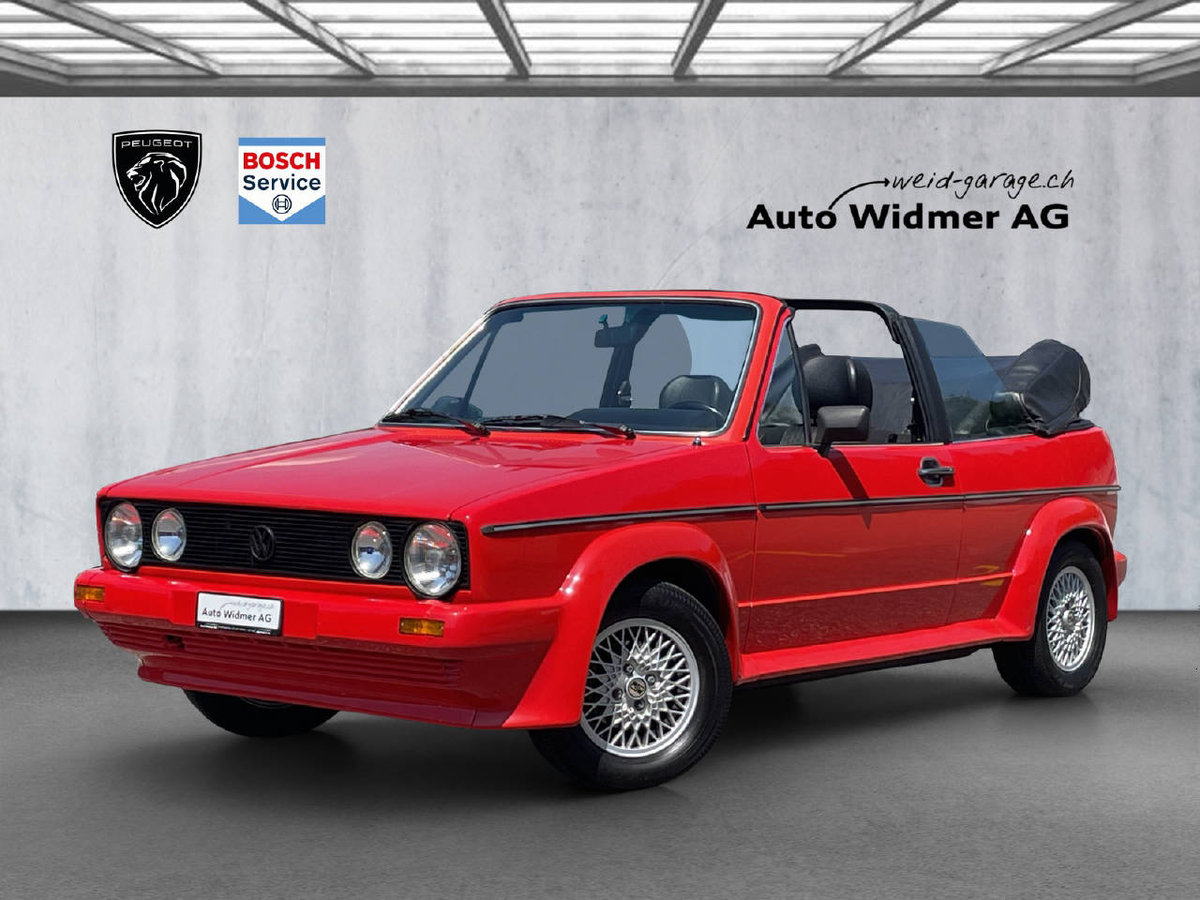 VW Golf Cabriolet 1600 GLi gebraucht für CHF 12'500,