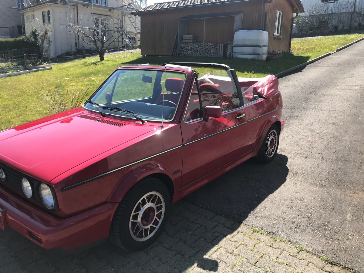 VW Golf Cabriolet 1800 GL Quartett gebraucht für CHF 14'800,