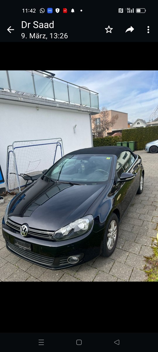 VW Golf Cabrio 1.2 TSI BlueMotion gebraucht für CHF 7'900,