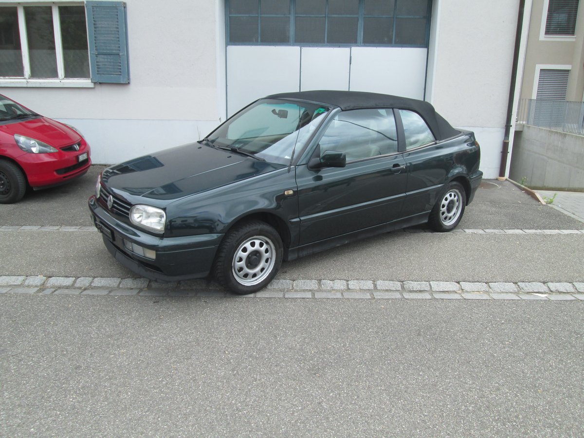 VW Golf Cabriolet 2000 Swiss Class gebraucht für CHF 1'850,