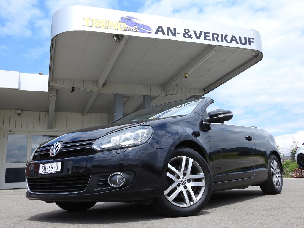 VW Golf VI Cabriolet 1.2 TSI BlueM gebraucht für CHF 8'999,