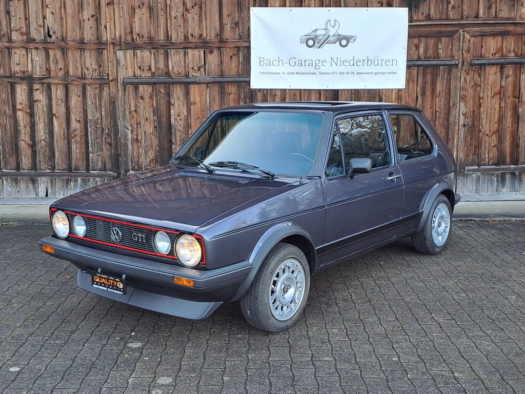 VW Golf I 1.8 GTI Trophy oldtimer für CHF 29'500,