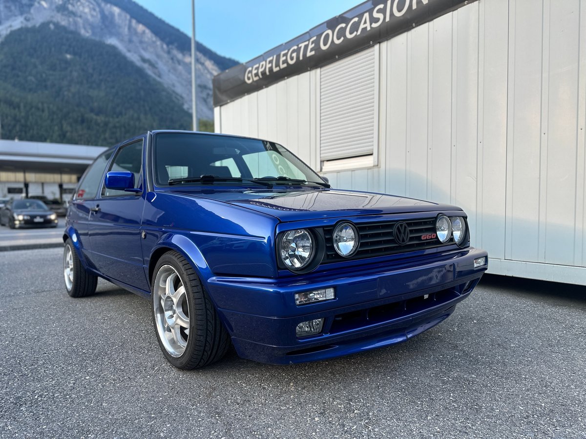 VW Golf 1800 GTI G60 Edition oldtimer für CHF 22'700,