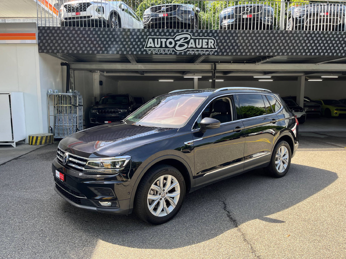 VW Tiguan Allspace 2.0 TSI Highlin gebraucht für CHF 31'600,