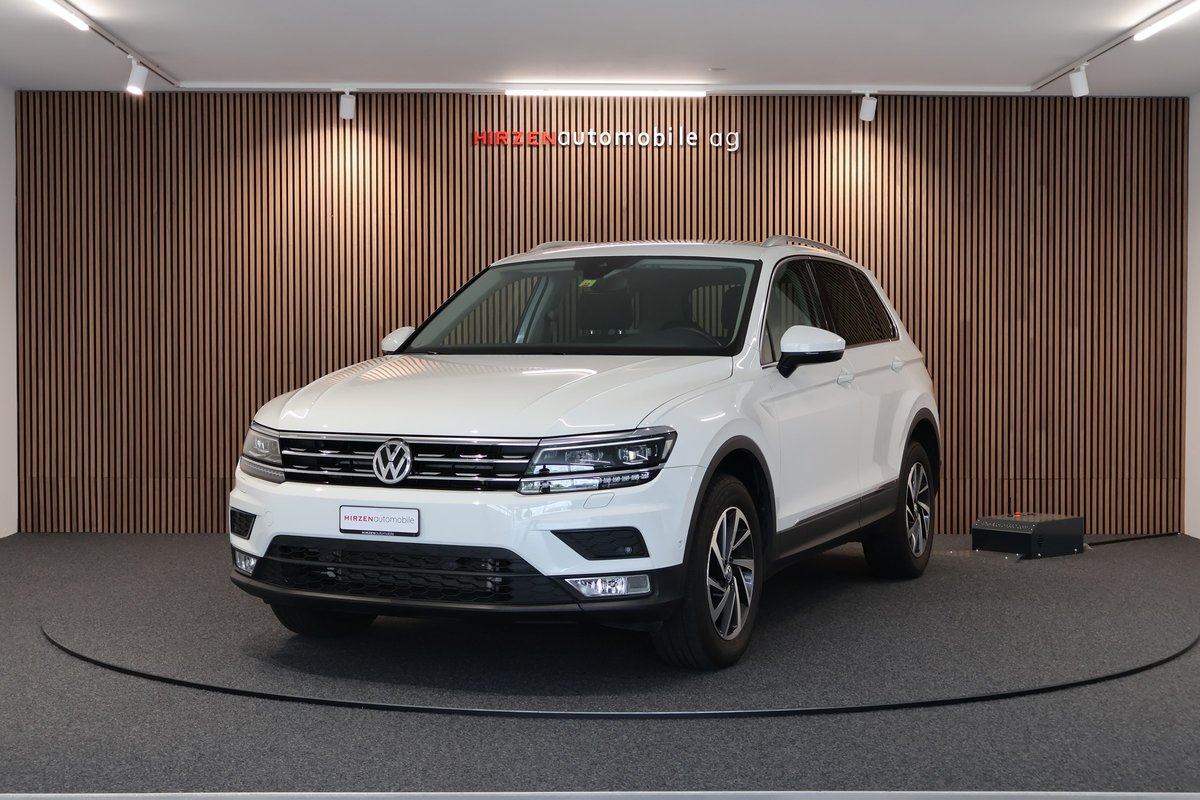 VW Tiguan 2.0 TDI SCR Sound 4Motio gebraucht für CHF 27'900,