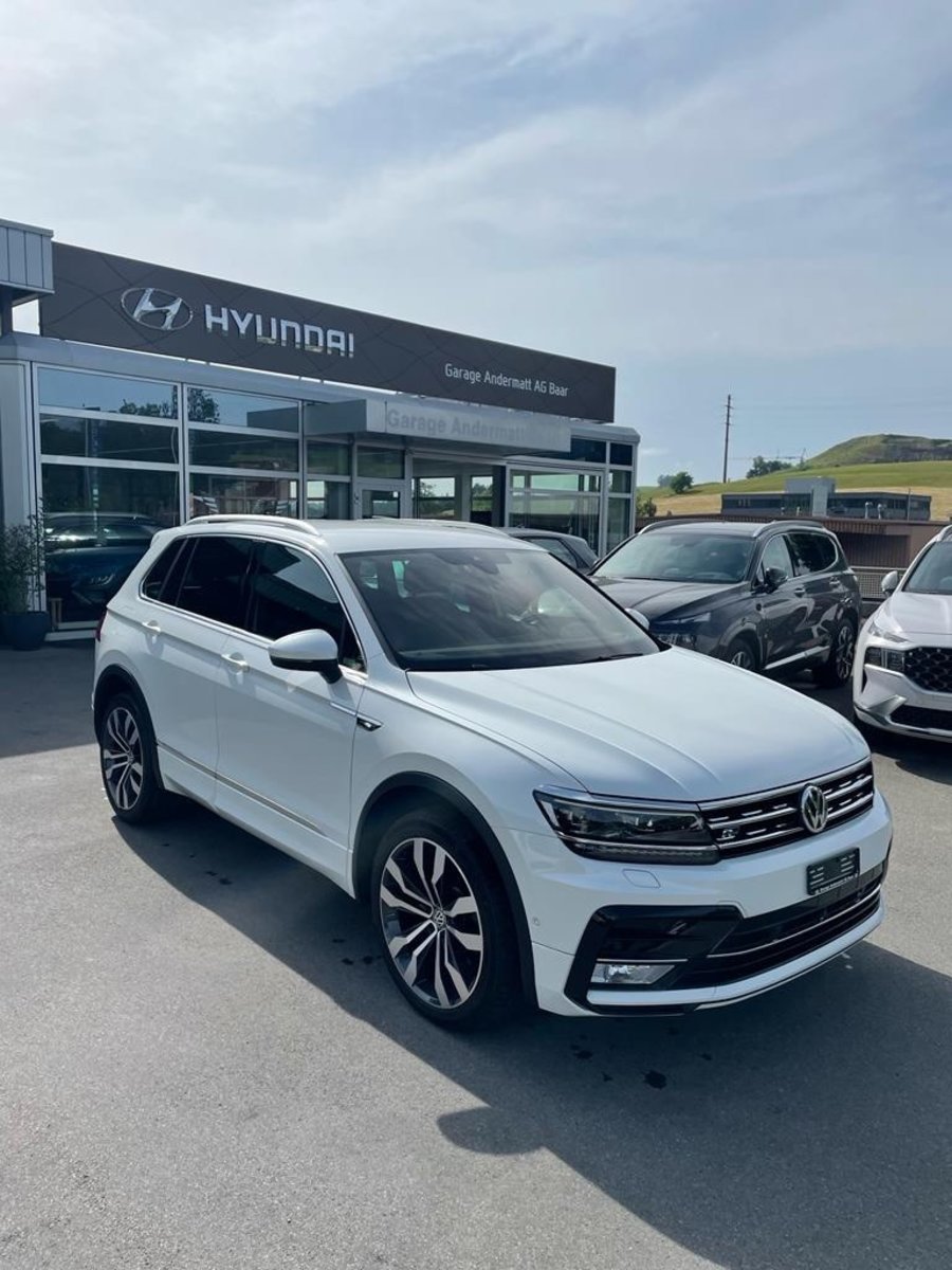 VW Tiguan 2.0 TDI SCR Sound 4Motio gebraucht für CHF 36'500,