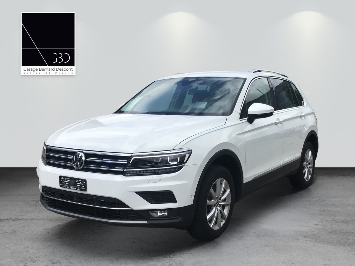 VW Tiguan 2.0 TDI SCR Highline 4Mo gebraucht für CHF 31'900,