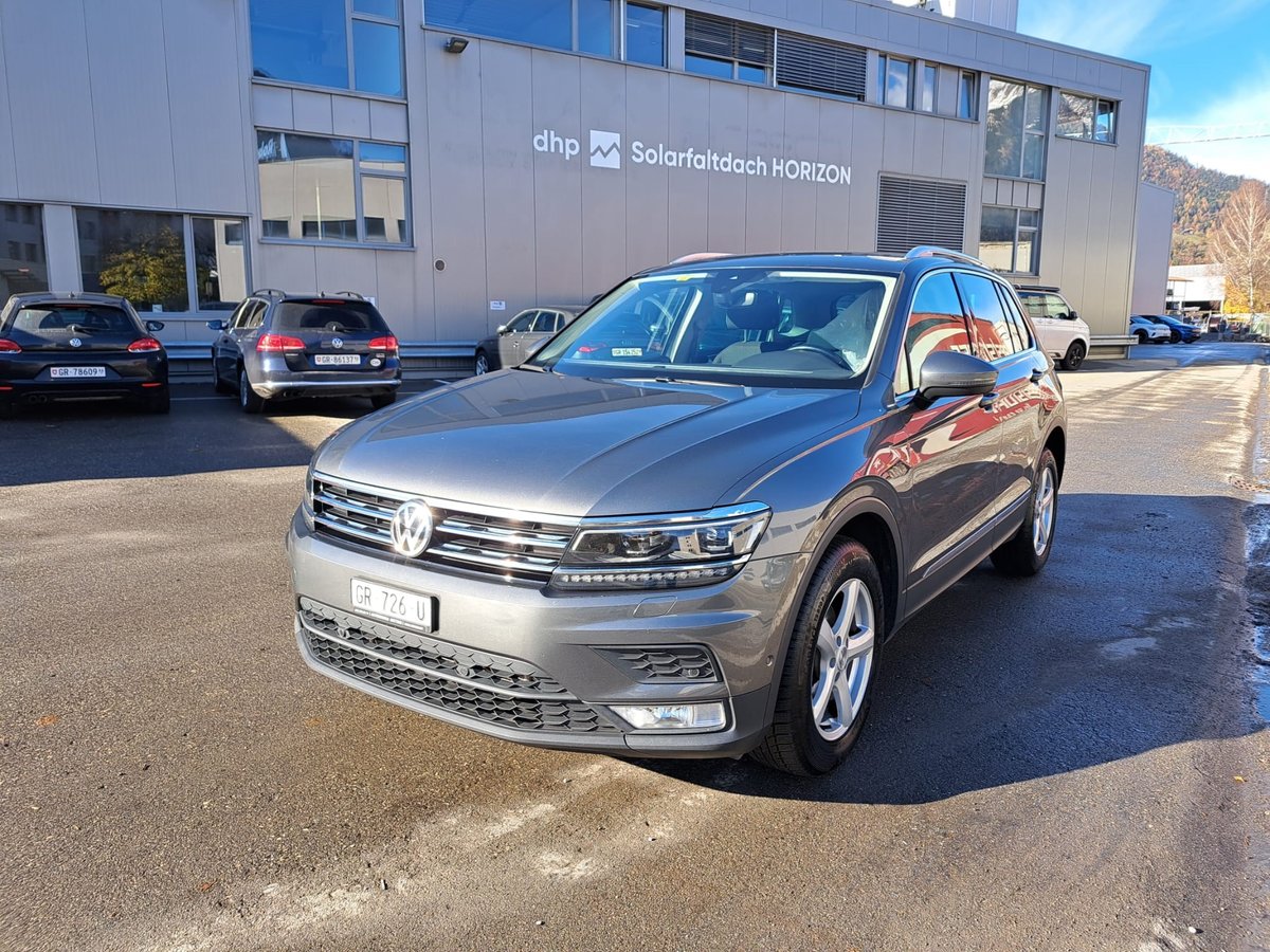 VW Tiguan 2.0 TDI SCR Sound 4Motio gebraucht für CHF 16'900,