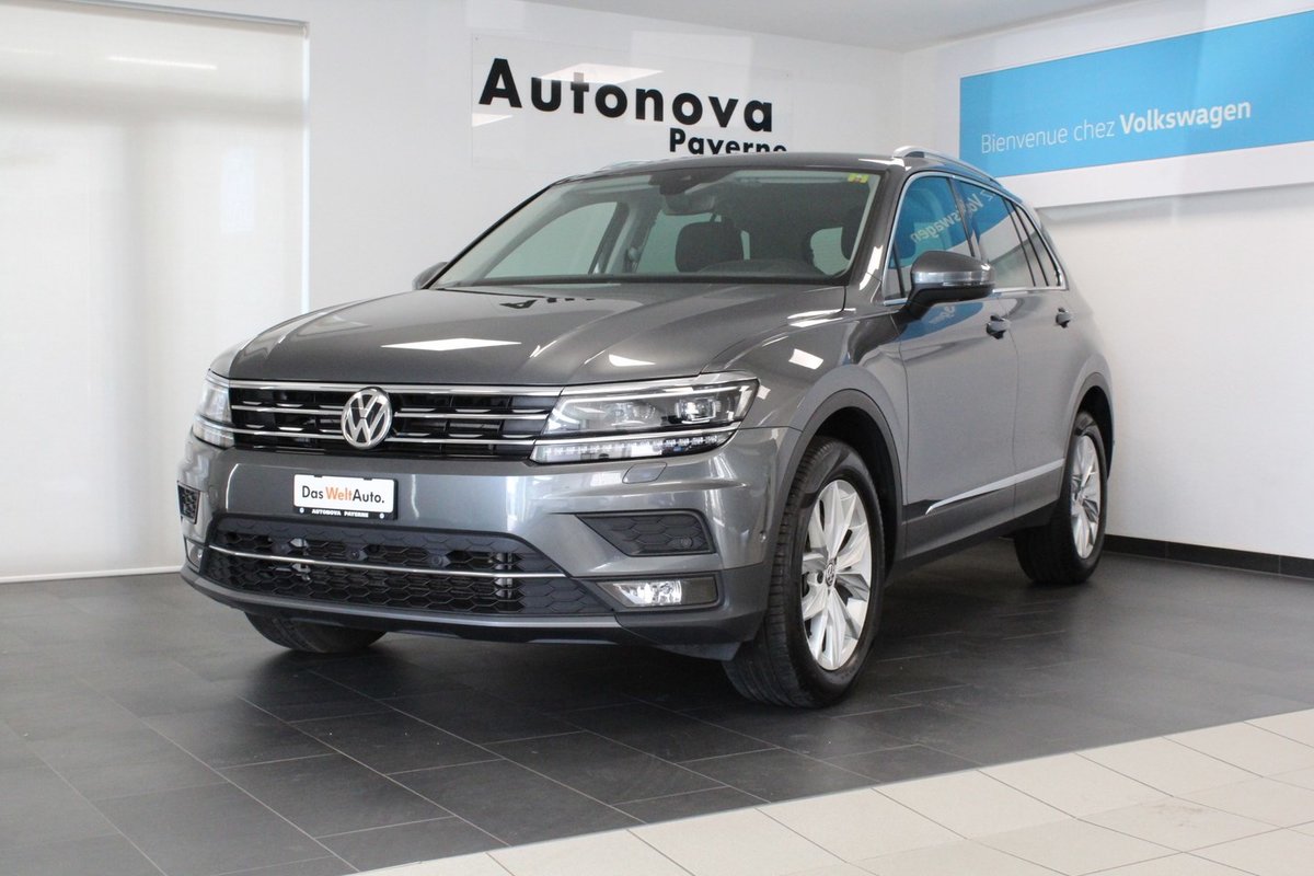 VW Tiguan 2.0 TDI SCR Highline 4Mo gebraucht für CHF 33'500,