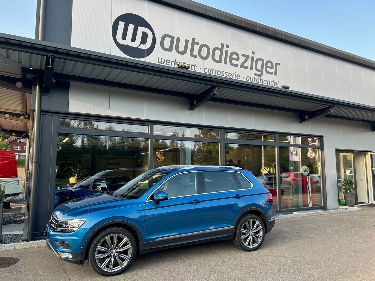 VW Tiguan 2.0TSI Highline 4Motion gebraucht für CHF 24'800,