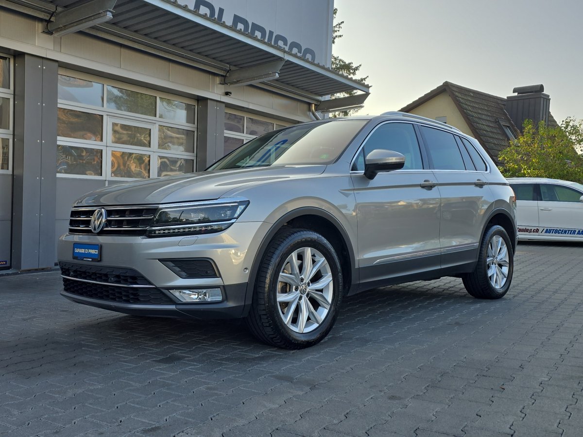 VW Tiguan 2.0 TDI SCR Highline 4Mo gebraucht für CHF 20'800,