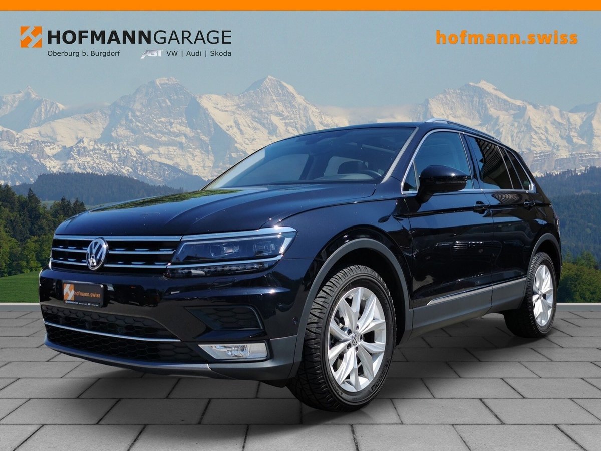 VW Tiguan 2.0 TDI SCR Highline 4Mo gebraucht für CHF 29'944,