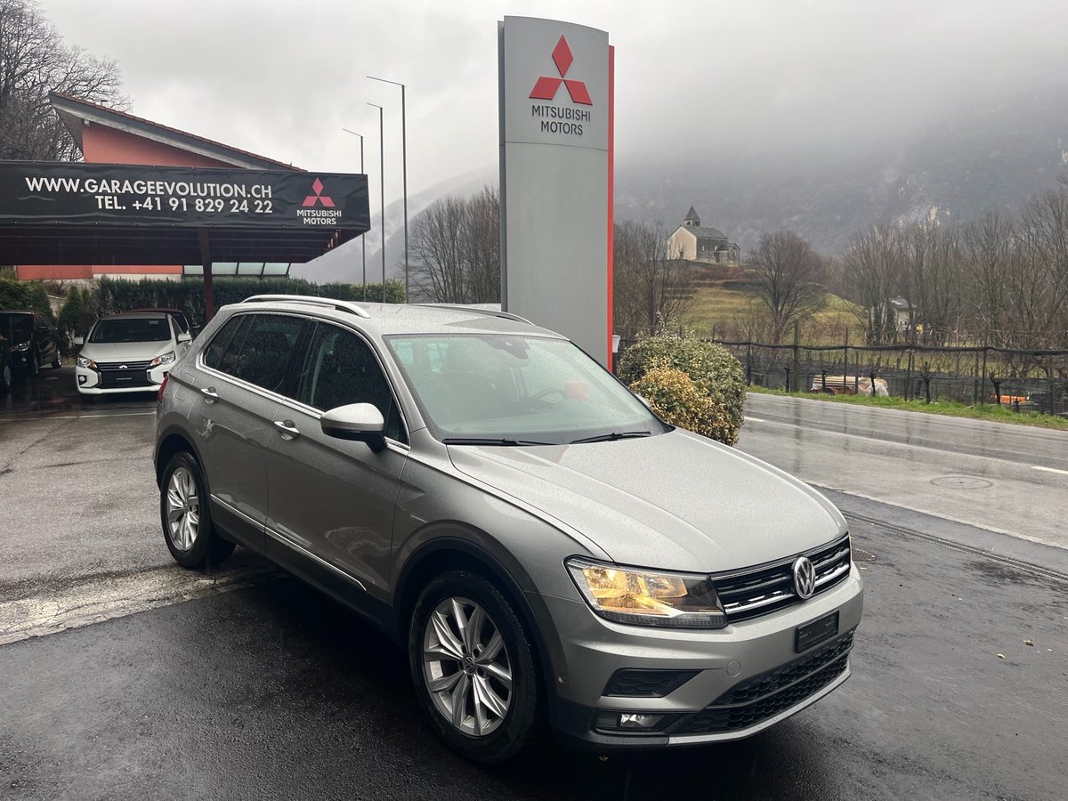 VW Tiguan 2.0 TDI SCR Highline4Mot gebraucht für CHF 20'900,