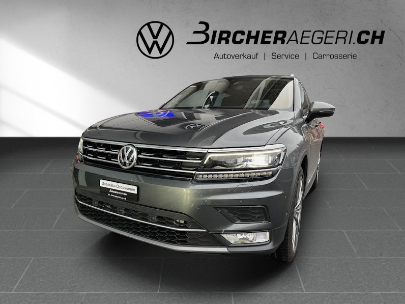 VW Tiguan 2.0 TDI SCR Highline 4Mo gebraucht für CHF 29'800,