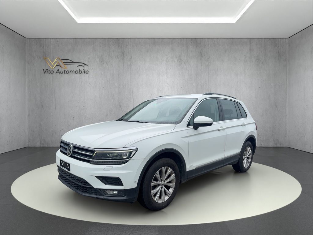 VW Tiguan 2.0 TDI SCR Sound DSG gebraucht für CHF 18'200,