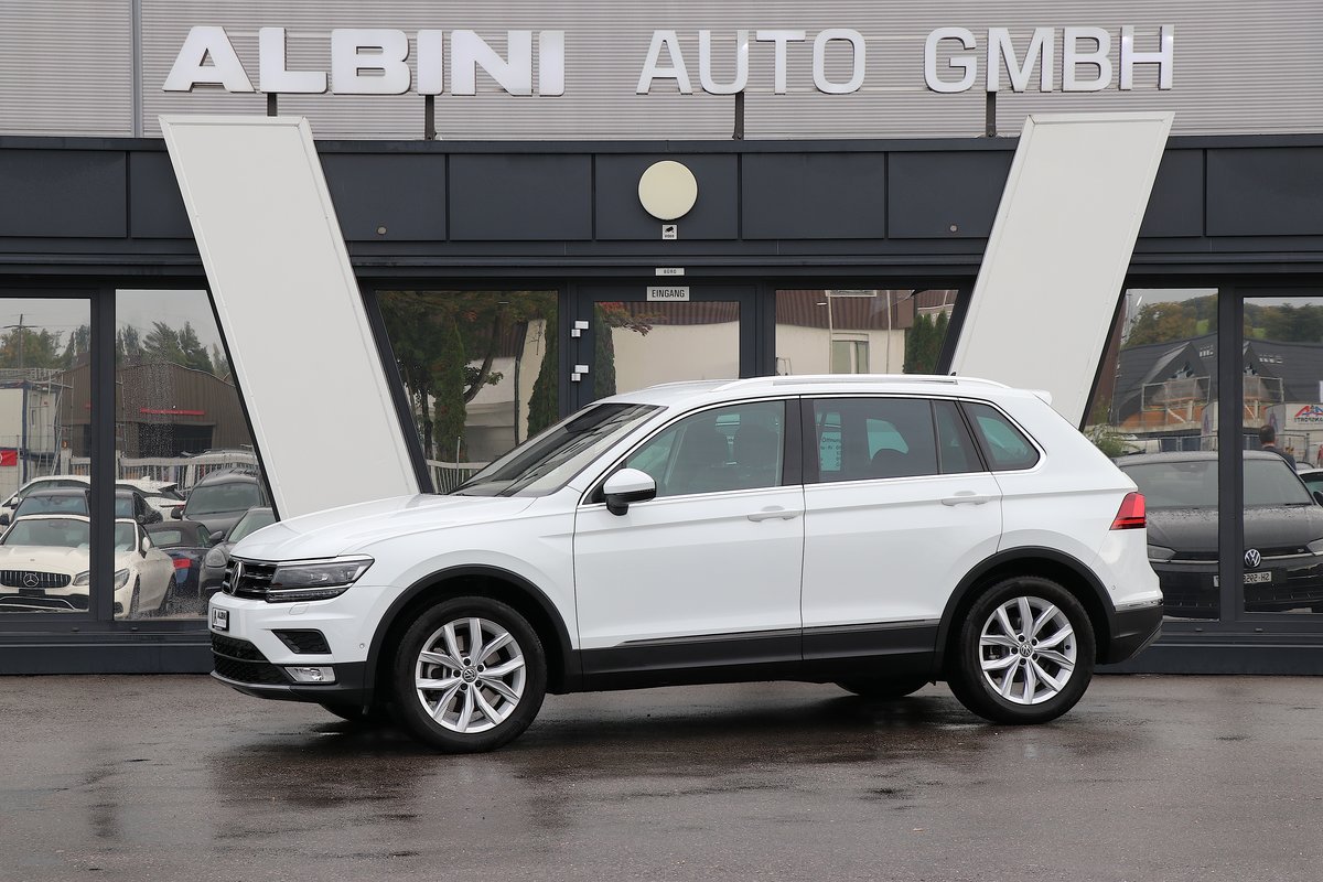 VW Tiguan 2.0TSI Highline 4Motion gebraucht für CHF 29'900,