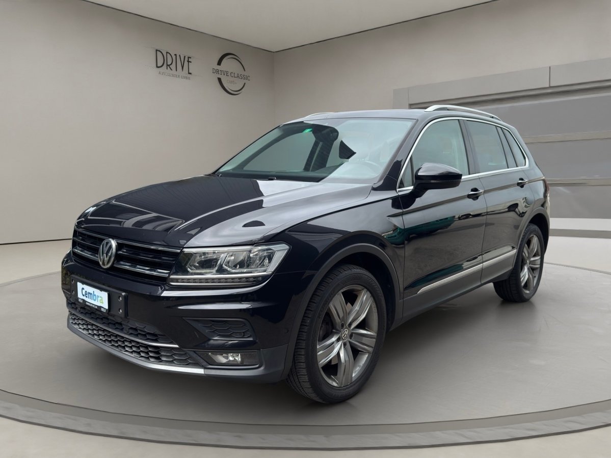 VW Tiguan 2.0 TDI SCR Highline 4Mo gebraucht für CHF 18'900,