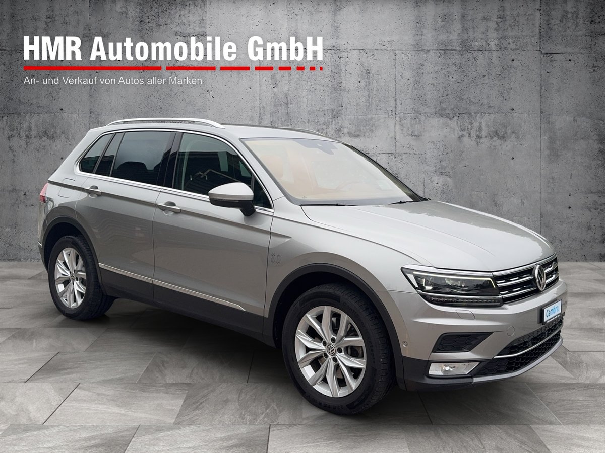 VW Tiguan 2.0 TDI SCR Highline 4Mo gebraucht für CHF 19'999,