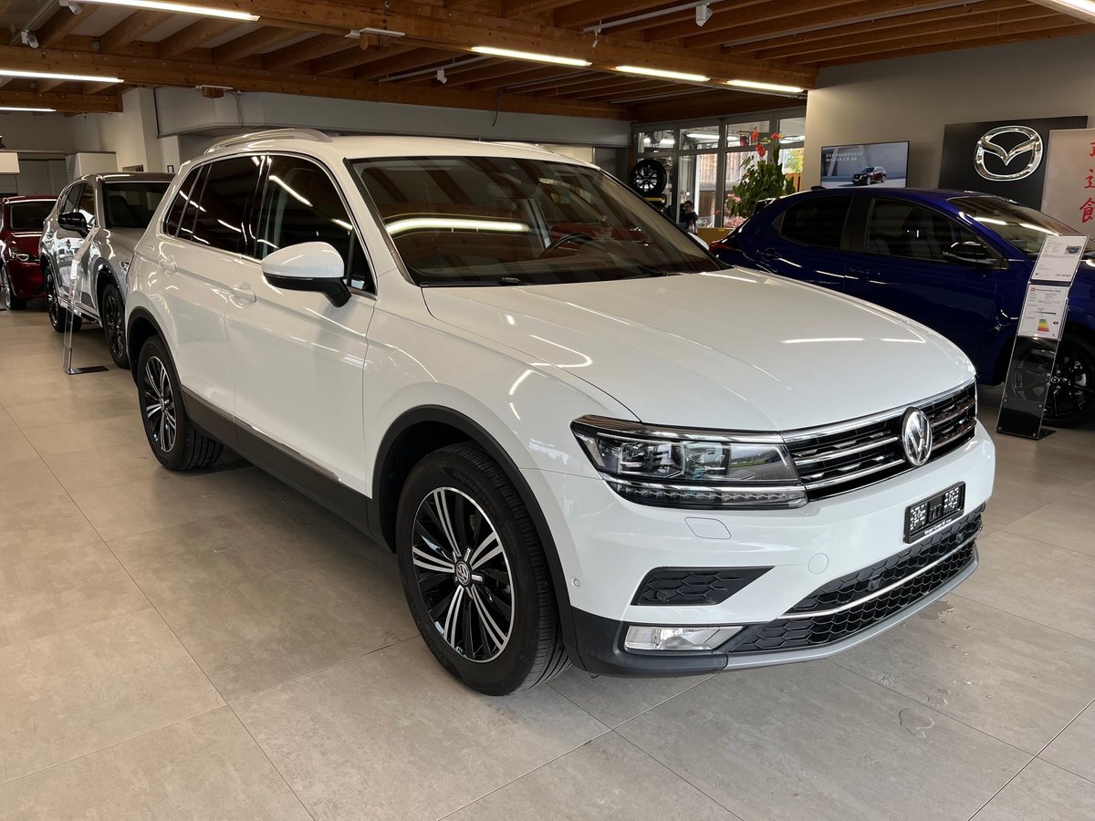 VW Tiguan 2.0 TDI SCR Highline4Mot gebraucht für CHF 20'500,