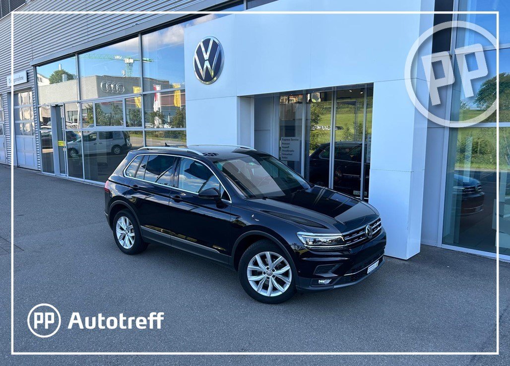 VW Tiguan 2.0 TDI SCR Highline 4Mo gebraucht für CHF 29'900,